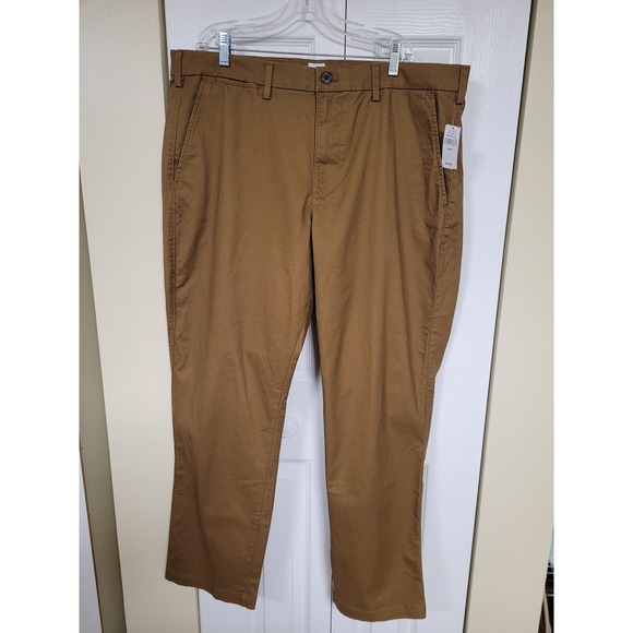 GAP Other - Gap Essential Khaki Straight Cognac GapFlex Chino's Stretch Pants 36x30 NWT